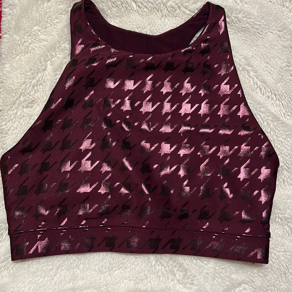 Peloton Show Up printed bra XS